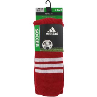 adidas Rivalry Soccer Socks   Size: XS/Extra Small, University Red/white