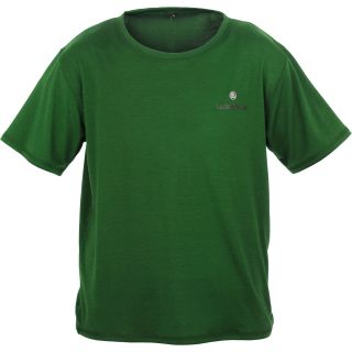 Lucky Bums Kids Super Soft Short Sleeve Tee   Size Large, Green (215GRL)