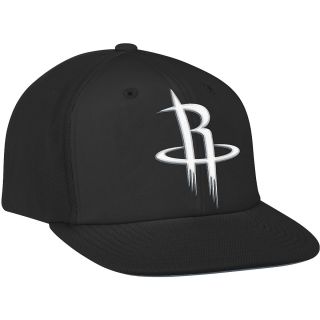 adidas Mens Houston Rockets Retro Snapback Cap, Black