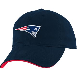 NFL Team Apparel Youth New England Patriots Basic Slouch Adjustable Cap   Size: