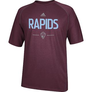 adidas Mens Colorado Rapids Authentic ClimaLite Short Sleeve T Shirt   Size:
