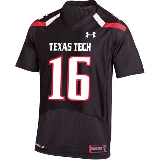 UNDER ARMOUR Youth Texas Tech Red Raiders Game Replica Football Jersey   Size: