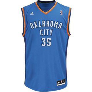 adidas Mens Kevin Durant #35 Oklahoma City Thunder Revolution 30 Road Replica