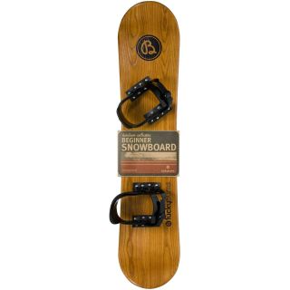Lucky Bums Heirloom Collection Kids 95 cm Wooden Snowboard (132.95)
