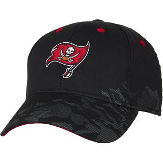 NFL Team Apparel Youth Tampa Bay Buccaneers Shield Back Black Cap   Size Youth,