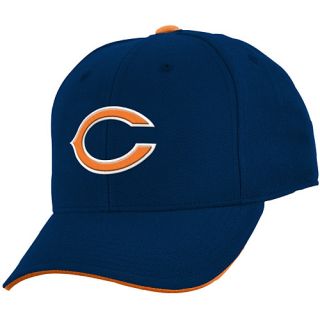 NFL Team Apparel Youth Chicago Bears Basic Structured Adjustable Cap   Size: