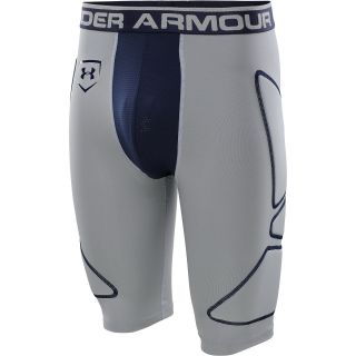 UNDER ARMOUR Mens Break Through Baseball Slider Shorts with Cup   Size: Small,