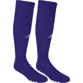 adidas Rivalry Field Socks   2 Pack   Size: Large, Purple/white