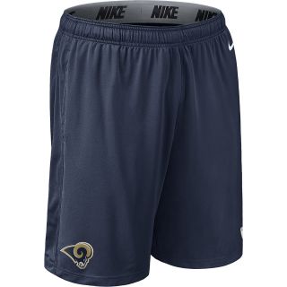 NIKE Mens St. Louis Rams Dri FIT Fly Training Shorts   Size Small, College