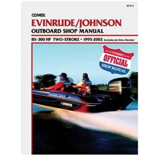 Clymer Evinrude/Johnson Outboard Shop Manual 85 300 HP Two Stroke (1219737)