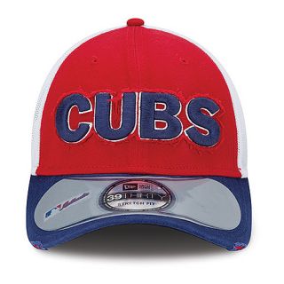 NEW ERA Mens Chicago Cubs 39THIRTY Clubhouse Cap   Size L/xl, Red