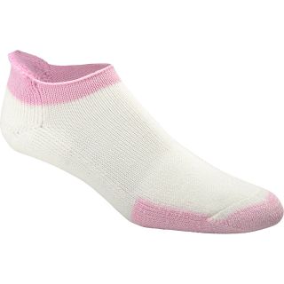 THORLO Mens T Thick Cushion Tennis Lo Cut Socks   Size Medium, Pink