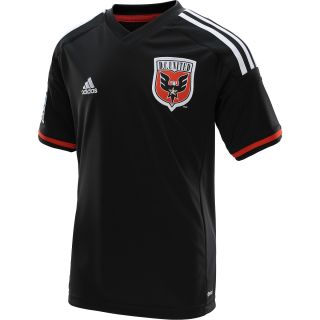adidas Boys D.C. United Replica Soccer Jersey   Size: Small, Black