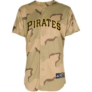 Majestic Athletic Pittsburgh Pirates Blank Replica Alternate Camo Jersey   Size