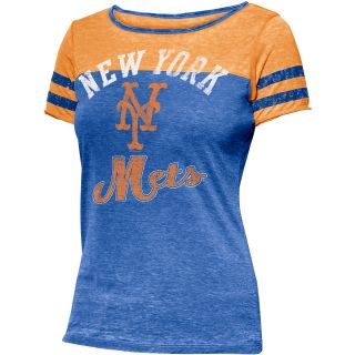 Touch By Alyssa Milano Womens New York Mets Morgan Short Sleeve T Shirt   Size: