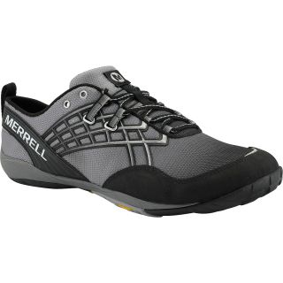MERRELL Mens Barefoot Run Trail Glove 2 Shoes   Size: 8.5medium, Black/silver