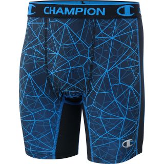 CHAMPION Mens Powerflex Compression Shorts   Size: 2xl, Blue Sapphire