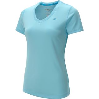 CHAMPION Womens Vapor PowerTrain Short Sleeve T Shirt   Size: Medium, Aqua