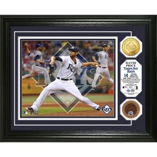 The Highland Mint David Price Triple Play Dirt Coin Photo Mint (GAME1571K)