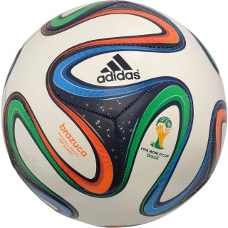 adidas Brazuca 2014 Top Glider Soccer Ball   Size: 3, White/night