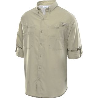COLUMBIA Mens Tamiami II Long Sleeve Shirt   Size: Large, Fossil