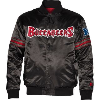 Tampa Bay Buccaneers Logo Black Jacket (STARTER)   Size Xl