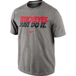 NIKE Mens Ohio State Buckeyes Just Do It Short Sleeve T Shirt   Size: Xl, Dk.
