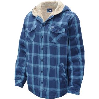 RIP CURL Mens Almonte Flannel Jacket   Size: Large, Blue