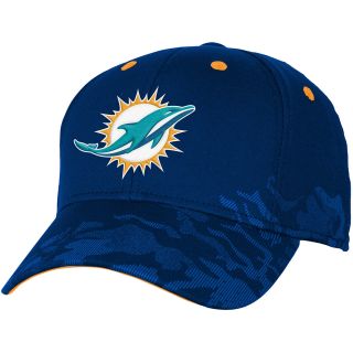 NFL Team Apparel Youth Miami Dolphins Shield Back Stretch Cap   Size: Youth,
