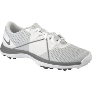 NIKE Womens Lunar Summer Lite 2 Golf Shoes   Size: 6.5, White/grey