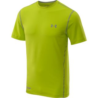 UNDER ARMOUR Mens HeatGear Sonic Fitted Short Sleeve Top   Size: Large,