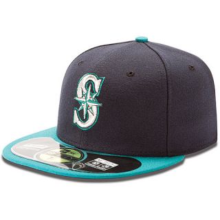 NEW ERA Mens Seattle Mariners Authentic Collection Alternate 59FIFTY Fitted