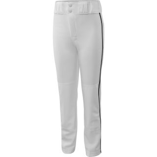 EASTON Boys Rival Piped Baseball Pants   Size: Youth Small, White/black