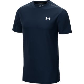UNDER ARMOUR Mens Coldblack T Shirt   Size: Large, Midnight Navy/silver