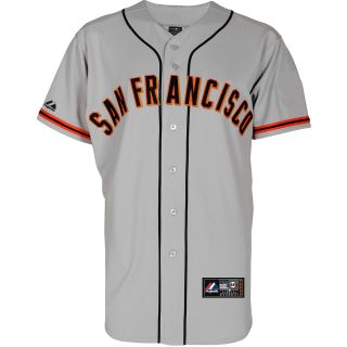 Majestic Athletic San Francisco Giants Blank Replica Road Jersey   Size: Small,