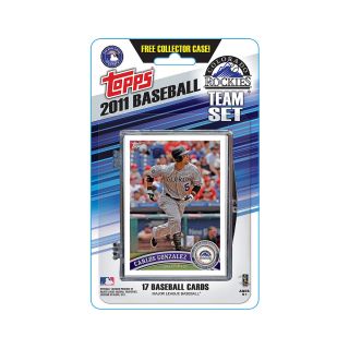 Topps 2011 Colorado Rockies Official Team Baseball Card Set of 17 Cards in