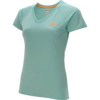 THE NORTH FACE Womens Reaxion Amp V Neck Short Sleeve T Shirt   Size: XS/Extra