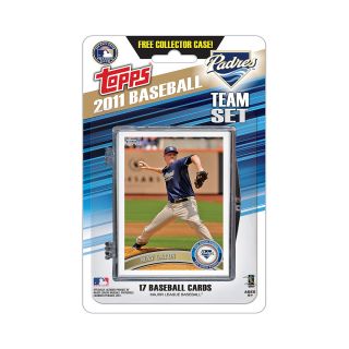 Topps 2011 San Diego Padres Official Team Baseball Card Set of 17 Cards in