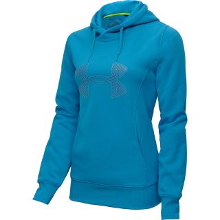 UNDER ARMOUR Womens Fleece Storm Pulse Big Logo Hoodie   Size XS/Extra Small,