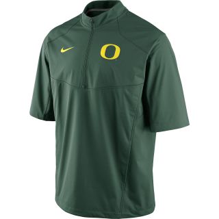 NIKE Mens Oregon Ducks Short Sleeve Hot Jacket   Size: Large, Green