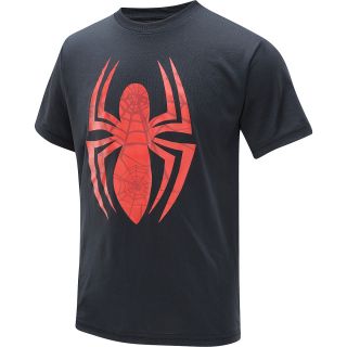 UNDER ARMOUR Boys Alter Ego Spider Man Logo Short Sleeve T Shirt   Size Xl,