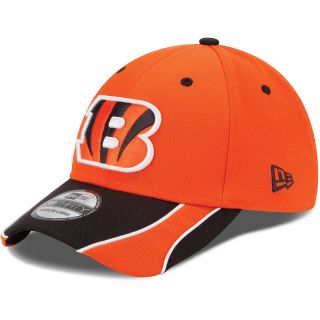 NEW ERA Mens Cincinnati Bengals 39THIRTY Vizaslide Cap   Size: S/m, Orange