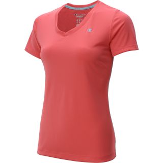 CHAMPION Womens Vapor PowerTrain Short Sleeve T Shirt   Size: Small, Pink