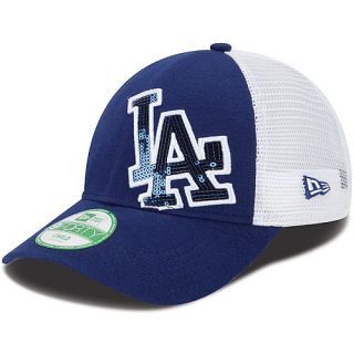 NEW ERA Youth Los Angeles Dodgers Sequin Shimmer 9FORTY Adjustable Cap   Size: