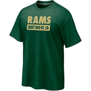 NIKE Mens Colorado State Rams Spring 2013 Classic Short Sleeve T Shirt   Size: