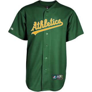 Majestic Athletic Oakland Athletics Blank Replica Alternate Green Jersey   Size: