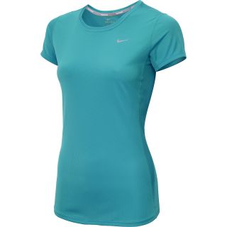 NIKE Womens Challenger Short Sleeve Running T Shirt   Size: Small, Turbo