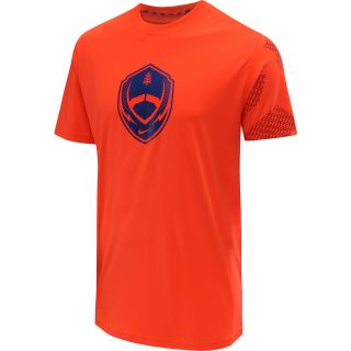 NIKE Mens Speed Legend Short Sleeve T shirt   Size: Small, Crimson