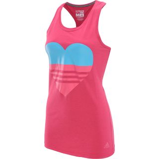 adidas Womens Lovely Tank Top   Size: Xl, Vivid Berry
