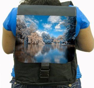 Rikki KnightTM Saint Stephens Blue Water Trees stunning scenery Back Pack: Office Products